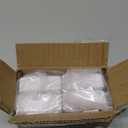 Bonsicoky 4 Pcs Self-Adhesive Furniture Bed Risers, Square Heavy Duty Carbon Steel Table Sofa Risers Adds 1.2" Height with Felt Pad, White