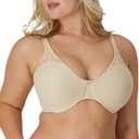 Bali Women's Minimizer Bra, Passion for Comfort Underwire Bras for Women, Seamless Cups, Minimizes Bust Up to 1.5 in (34DD)