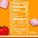 Sparkling Ice STARBURST Strawberry, Zero Sugar Flavored Sparkling Water, with Vitamins and Antioxidants, Low Calorie Beverage, 17 fl oz Bottles (Pack of 12) (EXP 08/21/26)