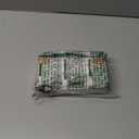 Haidms 3 Pack Self Closing Door Hinges 4 Inch Black Spring Hinge with 5/8" Radius Corner Adjustable Tension for Residential & Heavy-Duty Door Hardware