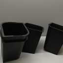 Bed Risers 8 inch Heavy Duty, Oversized Furniture Riser for Couch Sofa Table Chair Leg Frame Dorm, Support up to 6000 Lbs (Black, 4 Pack, 8 inch)