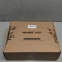 Luxury Organic Tencel & Viscose from Bamboo Cooling Sheet Set,Silky Soft Lyocell Sheets with Deep Pocket, Hypoallergenic & Breathable Bedding with Pillowcases (White, King)