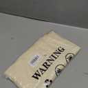 Herberton Men Casual Shorts Cotton 6'' Inseam Elastic Waist Drawstring Daily Shorts with Pockets, Beige, XL