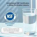 Replacement for Whirlpool EDR1RXD1, P8RFWB2L, W10295370A, Compatible with Kenmore 9081, WHR1RXD1, P4RFKB2, 46-9081, 46-9930 Refrigerator Water, PACK of 3