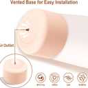 2 x 2PCS Silicone Boots for Owala FreeSip Sway 30oz, 40oz, and FreeSip Tumbler 40oz Bottles, Anti-Slip Protective Sleeve, Enhances Stability & Prevents Scratches, Apricot Beige