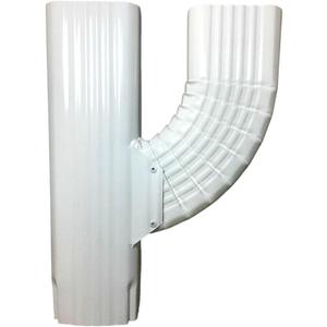 Downspout Gutter Y Connector Rain Gutter Downspout Extensions, 2x3 Upright