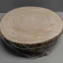 Large Wood Slices 4 Pcs 12-14 Inches Wood Rounds Natural Wood Slices for Centerpieces/Display/Crafts/Painting/Table Decor/Wood Burning/DIY Projects/Christmas Ornaments