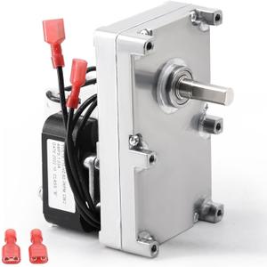 Adviace 80P20278-R Auger Motor for St Croix York Insert & Auburn & Hastings & Afton Bay & SCF-050 & Prescott EXL/EXP & Lancaster Pellet Stove, 2 RPM Auger Motor for St Croix Pellet Stove