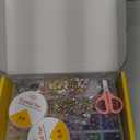 XJRLUK Glass Beads Bracelet Making Kit,1350PCS 48 Colors 8mm Crackle Glass Beads for Jewelry Making, Crystal Glass Round Beads Friendship Bracelet kit for DIY Crafts Gifts