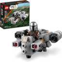LEGO Star Wars The Razor Crest Microfighter 75321 Toy Building Kit for Kids Aged 6 and Up; Quick-Build, Stud-Shooting Star Wars: The Mandalorian Gunship for Creative Play (98 Pieces)