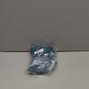 ZAFUL Women's One Piece Swimsuit Deep V Neck Ribbed Self Tie Sexy High Cut Bathing Suit Crisscross Back Swimwear (Medium, Peacock Blue)