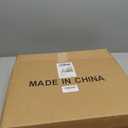 KINLINK 16x16 Picture Frame, Natural Square Solid Wood Frames for Pictures 12x12 with Mat or 16x16 without Mat, Wall Display Photo Frames Natural Wood 4 Pack