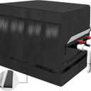 Pool Heater Cover for Hayward,1200D double layer fabric Pool Heater Cover for Outside Units Pool Heater Winter Cover Waterproof Pool Pump Covers Pool Pump Equipment Cover 40" L X 34" W X31 H