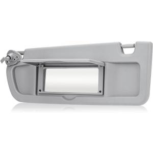 Youxmoto Left Driver Side Car Sun Visor for Honda Civic 2006 2007 2008 2009 2010 2011 EX LX Sedan SI Coupe, Grey Visor Replaces # 83280-SNA-A01ZA