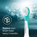 2 x Philips Sonicare for Kids - Genuine Replacement Electric Toothbrush Heads, Compact Size, for Kids Aged 3+, 2 Pack, HX6032/94