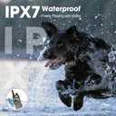 Dog Training Collar, 5280-Foot Remote Training Collar, IPX7 Waterproof Flash Night Vision Electronic Collar, Featuring Adjustable Tone, Vibration, Shock, and Rechargeable Battery