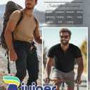 Riyiper 3 Pack Henley Shirts for Men Short Sleeve Raglan M-5XL Regular and Big Tall Tops Casual Summer Basic Tee (XXL)