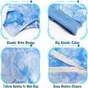 Dog Surgery Recovery Suit, Tie Dye Pet Surgical Suit for Female, Cone E-Collar Alternatives After Spay Abdominal Wounds Protector, Neuter Dog Anti-Licking Onesie for Small Medium Large Dogs, XX-Large (XX-Large(Back:18.7"-24.0";Chest:Up to 29"))