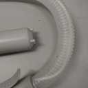 Fuel Transfer Pump with Auto-stop Sensor and 4 Tank Adapter, 2.4GPM 51" Hose Battery-Powered Portable Liquid Pump for Gasoline & Diesel Oil (Blue)