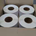 L LIKED 4000 Thermal Labels 4" x 6" Perforated Industrial Thermal Shipping Labels with 3" Core, (Commercial Grade)