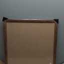 20x20 Wood Frame Brown, Rustic Natural Wooden 20x20in Poster Picture Frame, Distressed 20 x 20inch Woodgrain Gallery Photo Frame with HD Plexiglass, Horizontal Vertical Wall Mounting Display 1 Pcs