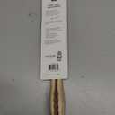 Salt & York Wooden Tongs Kitchen Long handle with non-Slip Grip for Cooking, Salad, Serving Food, Grilling - 11 Inch - Set of 1 (Olive)