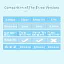 3rd Gen Crystal-Clear Stanley Boot (30oz)  1-Second Snap-On Armor, Full Coverage & Non-Slip Base