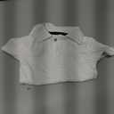 Teach Leanbh Baby Boys Pure Color Cotton Short Long Sleeve Polo Bodysuit 3-24 Months (White, 12 Months)