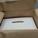 Tuza 4 Pack Storage Bins with Lids, Collapsible Closet Organizer Container, Fabric Organizer Box with Handles, Decorative Storage Boxes with Lids for Organizing Clothes, Blanket, White, Extra Large