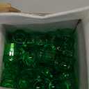 96 Pcs St Patricks Day Green Mini Plastic Beer Mug Irish Shot Glasses with Handles Irish Gifts Party Favors Green Plastic Miniature Beer Cup for Saint Patty's Day Celebration