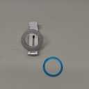 Car Phone Holder, 360 Rotatable Magnetic Hands-Free Vehicle Dashboard Cellphone Clamp Mount, Foldable Automotive Smartphone Holder for Travel, Universal for SUV, Truck, RV (Silver)