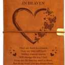 Vetbuosa Letter to Son in Heaven Leather Journal,Memorial Gifts for Loss of Son,Loss of Son Sympathy Gifts,Bereavement Gift Idea,In Memory of Loved One Gifts