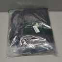 FF Uture 12 Pack Heavy Duty Reusable Grocery Bags - Large Shopping Totes Reinforced Handles, Holds 40 lbs, Foldable and Washable (Black)