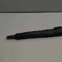 MRTLLOA 54 Inch Automatic Open Golf Umbrella, Extra Large Oversize Double Canopy Vented Windproof Waterproof Stick Umbrellas for Rain (Black)