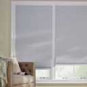 Home Decorators Shadow White Cordless BO Fabric Cellular Window Shade 36x48"