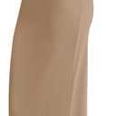 PRETTYGARDEN Women's Off The Shoulder Maxi Dresses 2025 Summer Formal Elegant Cocktail Party Wedding Guest Long Dress (Beige, XXL)