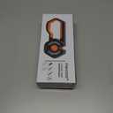 6-Stage Knife Sharpener - Premium Kitchen Knife Sharpeners - Adjustable Handheld Manual Knife Sharpeners for Kitchen Knives, Scissor and Chef Knife.Easy for beginners to use (ORANGE)