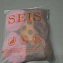 SEIS Winter Big Ear Mouse Dog Hoodies Cute Cheese Warm Pet Costume Halloween Cat Clothes for Small Medium Dogs Puppy French Bulldog Chihuahua (Brown, L (Chest Circumference 59cm/ 23.2"))