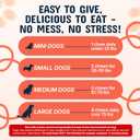 Pets are Kids Turkey Tail Mushroom for Dogs with Organic Real Turkey Tail - 8:1 Extract Mushroom Chews for Lumps & Bumps, Immunity, Gut, Skin, Joint & Spine Support - Reishi, Lions Mane - 60 Chews, Expiry: 03/2028