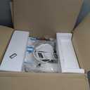 Bio Bidet BB2000 Bliss Electric Bidet Toilet Seat, Warm Water with Air Dryer, Heated Seat with Sensor and Slow Close Lid, Night Light, Remote Control, Elongated, White