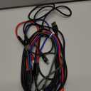 Multi Charging Cable, [2Pack 6Ft] 4 in 1 Braided Multi Fast Charging Cord, Multiple Charger USB Cable Adapter IP/Type C/Micro Port for Cell Phones,iPhone Series, Tablets, Samsung Galaxy, PS & More