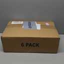 Thickened Clear Shoe Storage Organizer with Magnetic Door, Sturdy Stackable Shoe Boxes for Closet, Collapsible Space-Saving Shoe Rack for Sneakers & Boots, Plastic Shoe Cabinet Box Set, 6 Pack, White