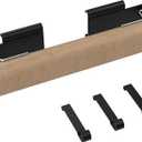 Roll Rack and Grill Hooks for Traeger BAC644 BAC643 Grills P.A.L. Pop-and-Lock Accessory, Adjustable Holder for Paper Towels Aluminum Foil Butcher Paper, 3 Pack Accessory Hooks, Easy to Install