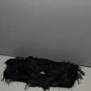 Leadtex Women's 1920s Fringed Flapper Costume with Feather Headband,Beaded Necklace XXXL