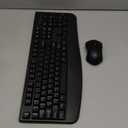 Wireless Keyboard and Mouse Combo, EDJO 2.4G Full-Sized Ergonomic Computer Keyboard with Wrist Rest and 3 Level DPI Adjustable Wireless Mouse for Windows, Mac OS Desktop/Laptop/PC