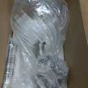 TENGXIN 8 Inch Hanging Pendant Lights,Island Lights for Kitchen,Brushed Nickel Finished Hammered Pendant Light,Farmhouse Pendant Light for Dining Room,Bedroom,TXPLBN12-L