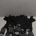 CHARMKING Compression Socks for Women & Men Circulation (8 Pairs) 15-20 mmHg is Best Support for Athletic Running,Cycling (Large-X-Large, 11 Black/Black/Black/Black/Grey)