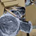 Astercook Non Stick RV Pots and Pans Ceramic Kitchen Cookware Set with Detachable/Removable Handle, Oven Safe, Induction Ready, Stackable, Black, 21 pcs