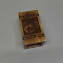 ZIYA Handmade Wooden Keepsake Sharing Cremation Urns for Human Ashes Adult Male Female  Fishing Small Decorative Funeral Burial Adult Mini Urn for Fisher Men Ashes Box for Dad Up to 20 lbs Fish