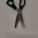 1 Pcs Pinking Shears Scissors for Fabric Cutting 7 mm Scalloped Scissors 5 mm Zig Zag Cut Sewing 9.2" Professional Handheld Serrated Jagged Dressmaking Supply for Leather Craft Paper